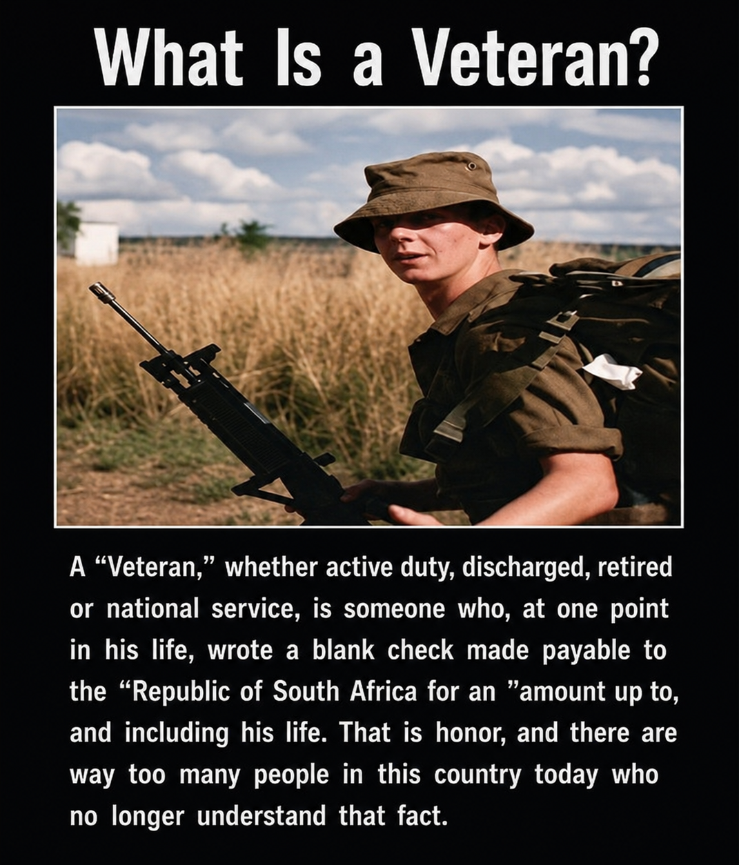 What Is a Veteran?